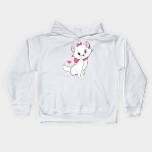 I love kitty cat Kids Hoodie